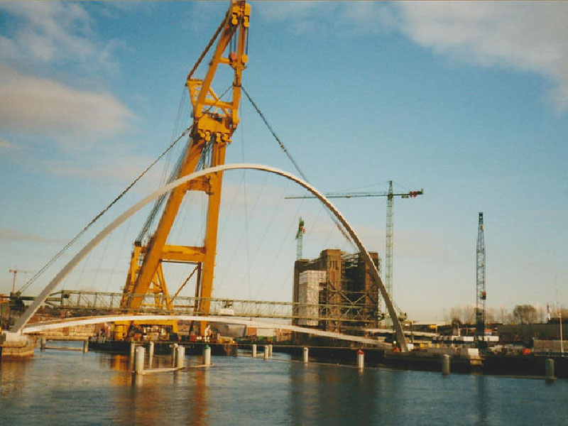 Newcastle Old and New - Millennium Bridge